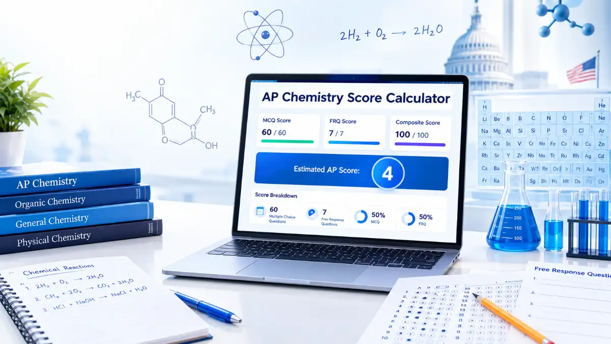 AP Chemistry Score Calculator
